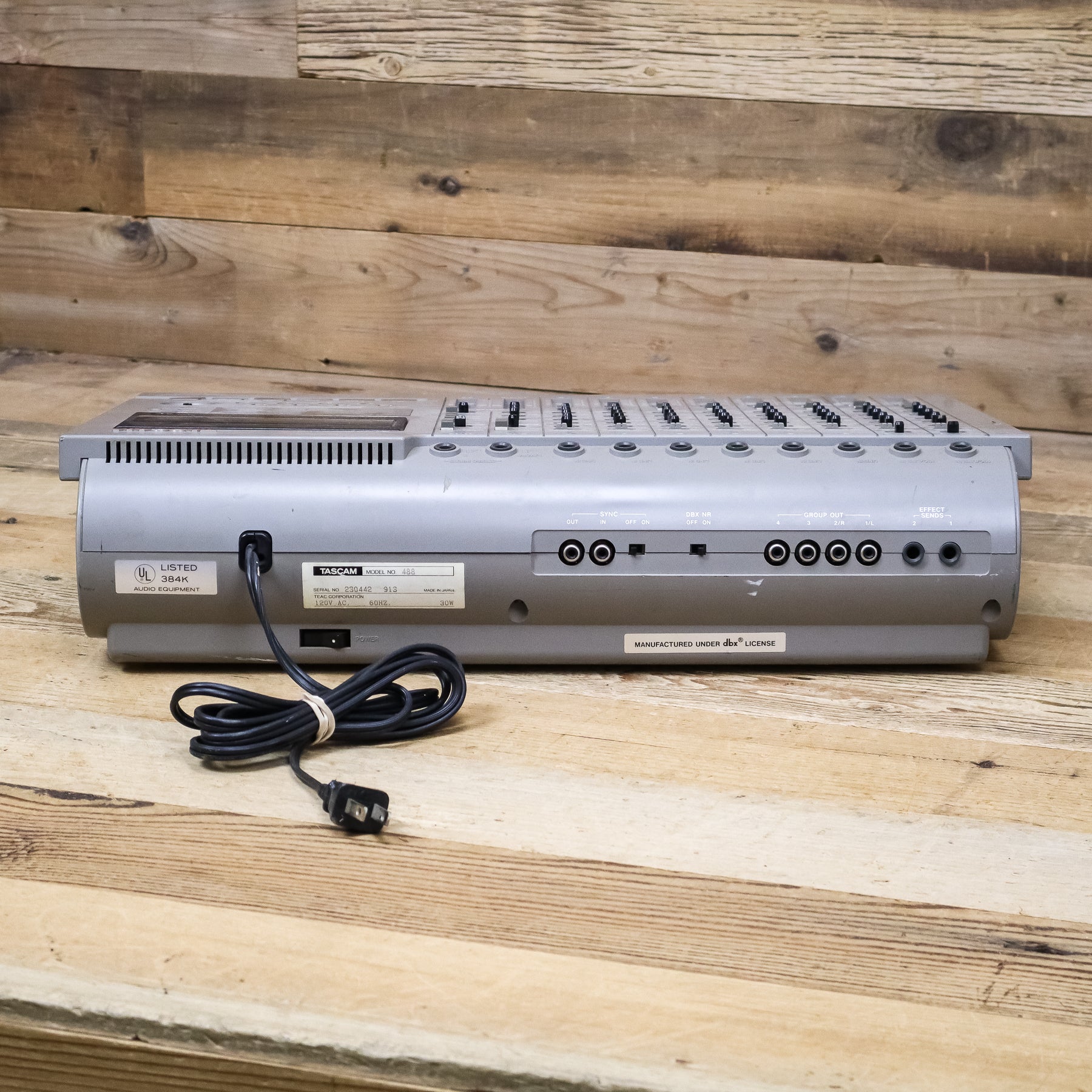 As Is Tascam 488 Portastudio Analog Tape Cassette Recorder – Pixel