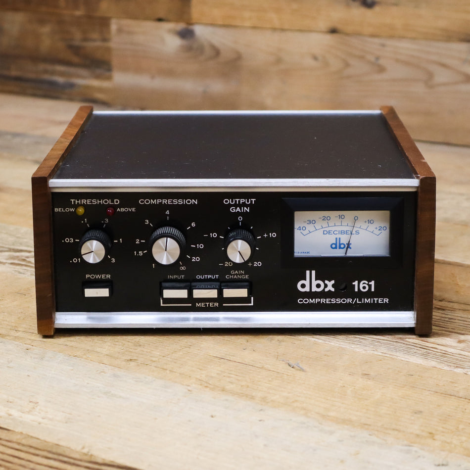 DBX Model 161 VU Compressor/Limiter 160 VU