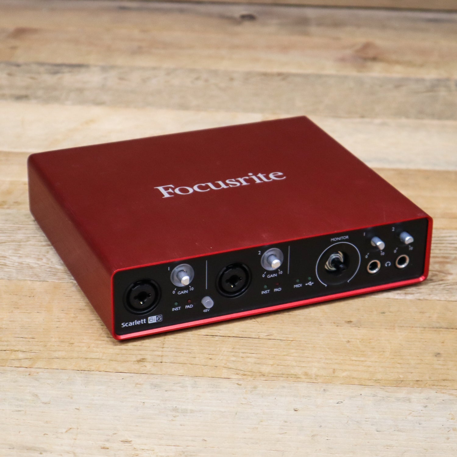 As Is Focusrite Scarlett 6i6 (2nd Gen) USB Audio Interface