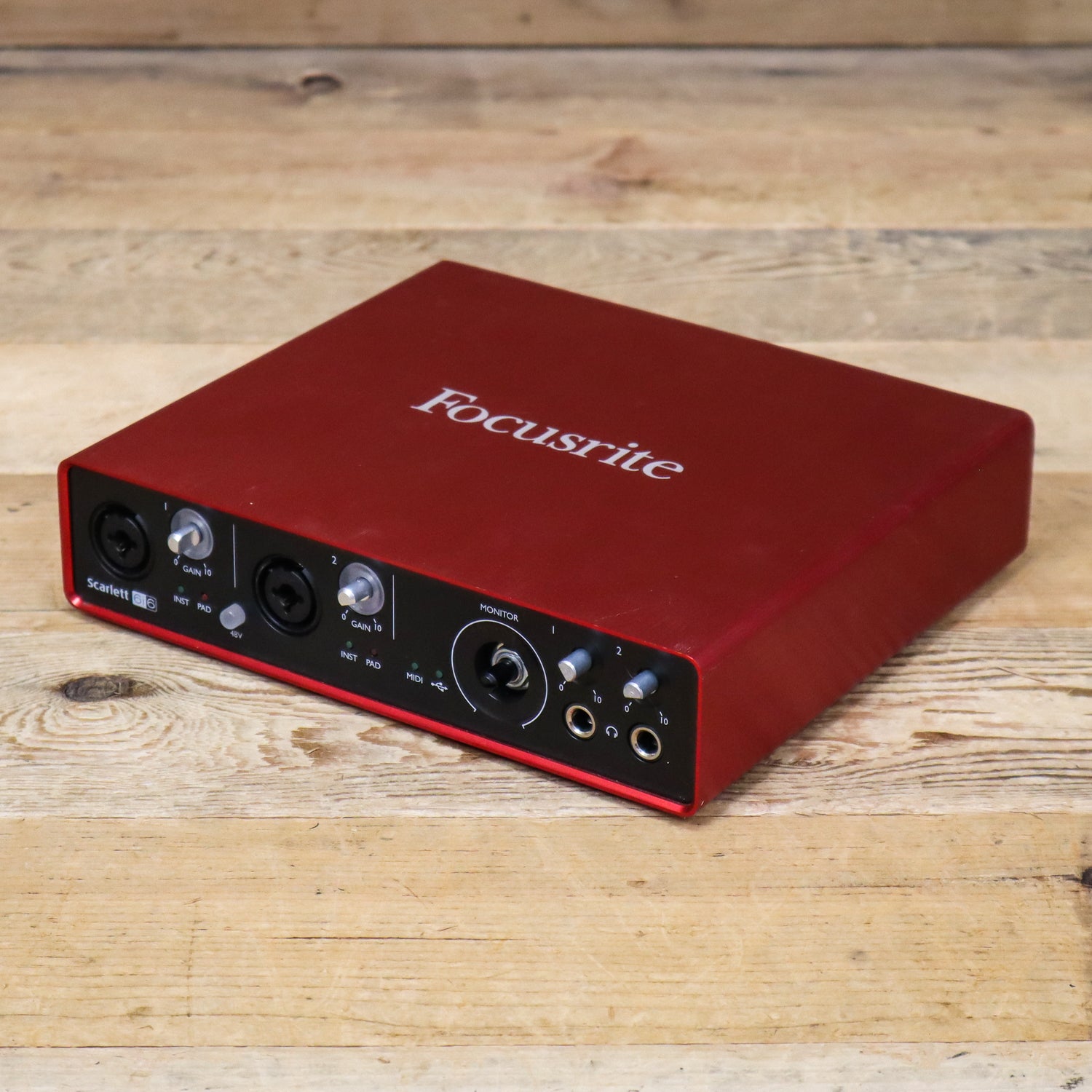 Focusrite Scarlett 6i6 2nd Gen インターフェース Focusrite Scarlett 6i6 USB Audio Interface - 2nd Gen
