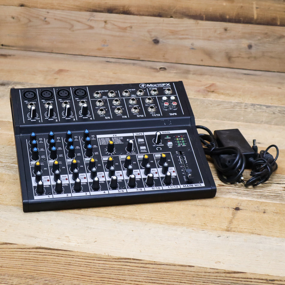 Mackie Mix12FX Compact 12-Channel Mixer with Effects