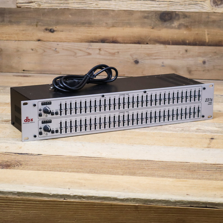 DBX 231S Dual 31-Band Graphic Equalizer