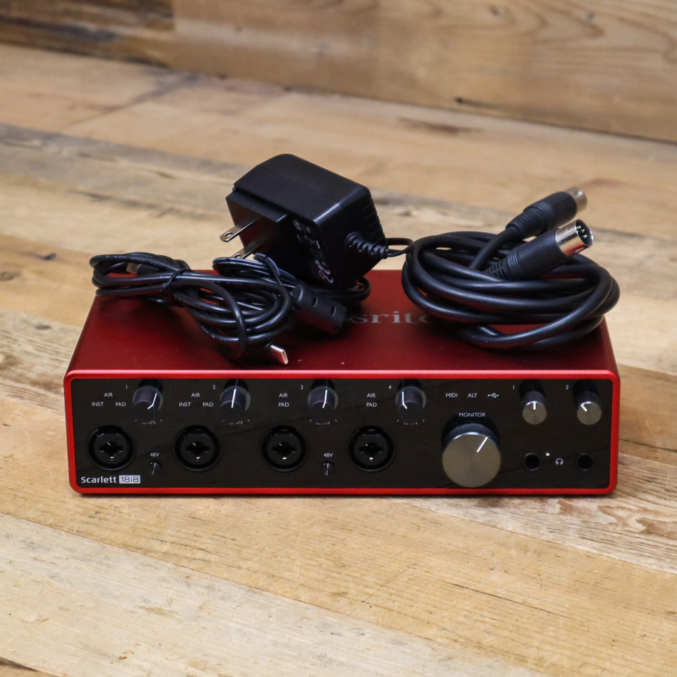 Focusrite Scarlett 18i8 (3rd Gen) USB Audio Interface