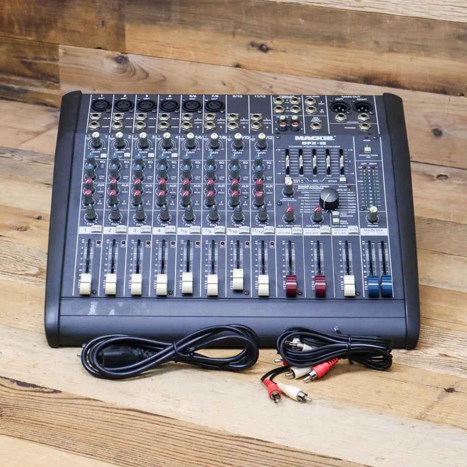 Mackie DFX12 12x2 Analog Mixer with Effects