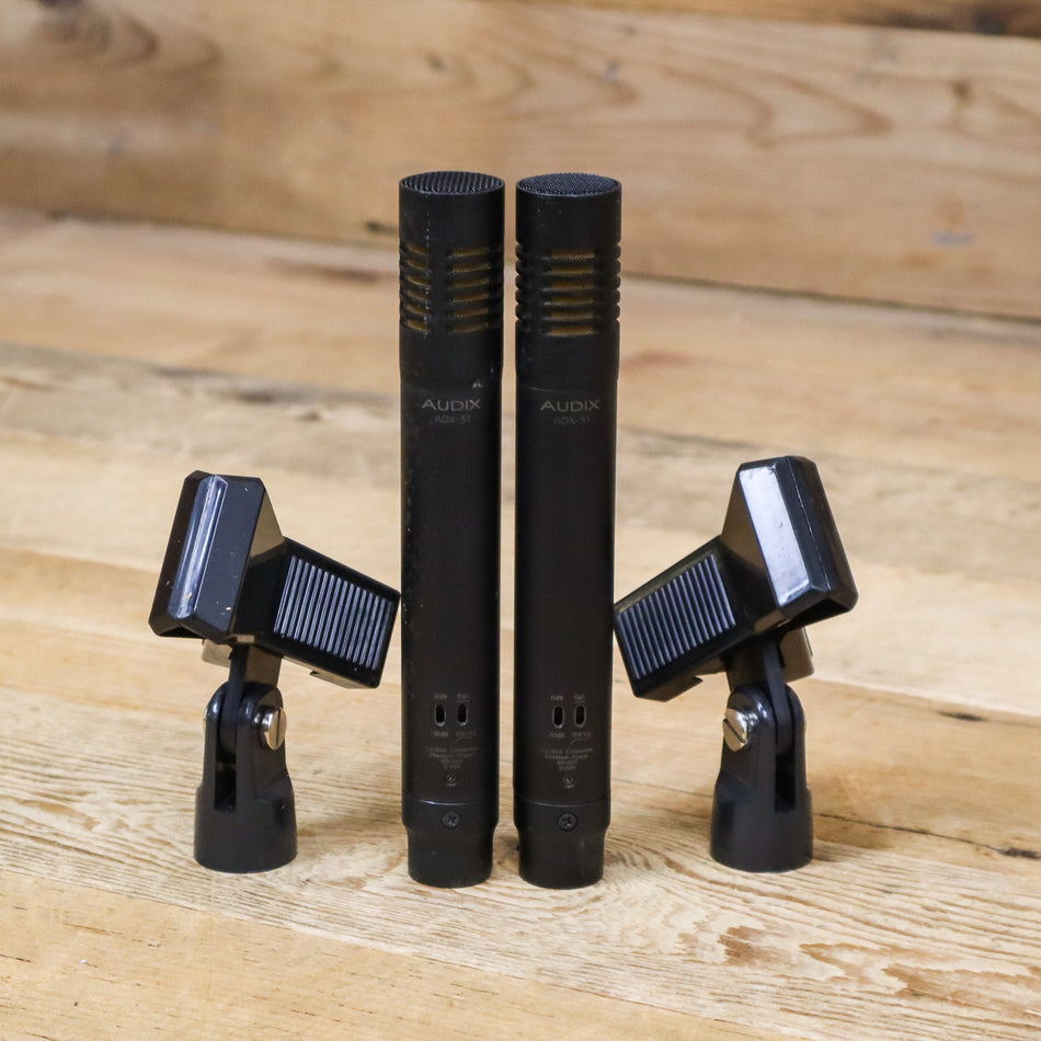 Audix ADX51 (ADX-51) Condenser Microphone Stereo Pair