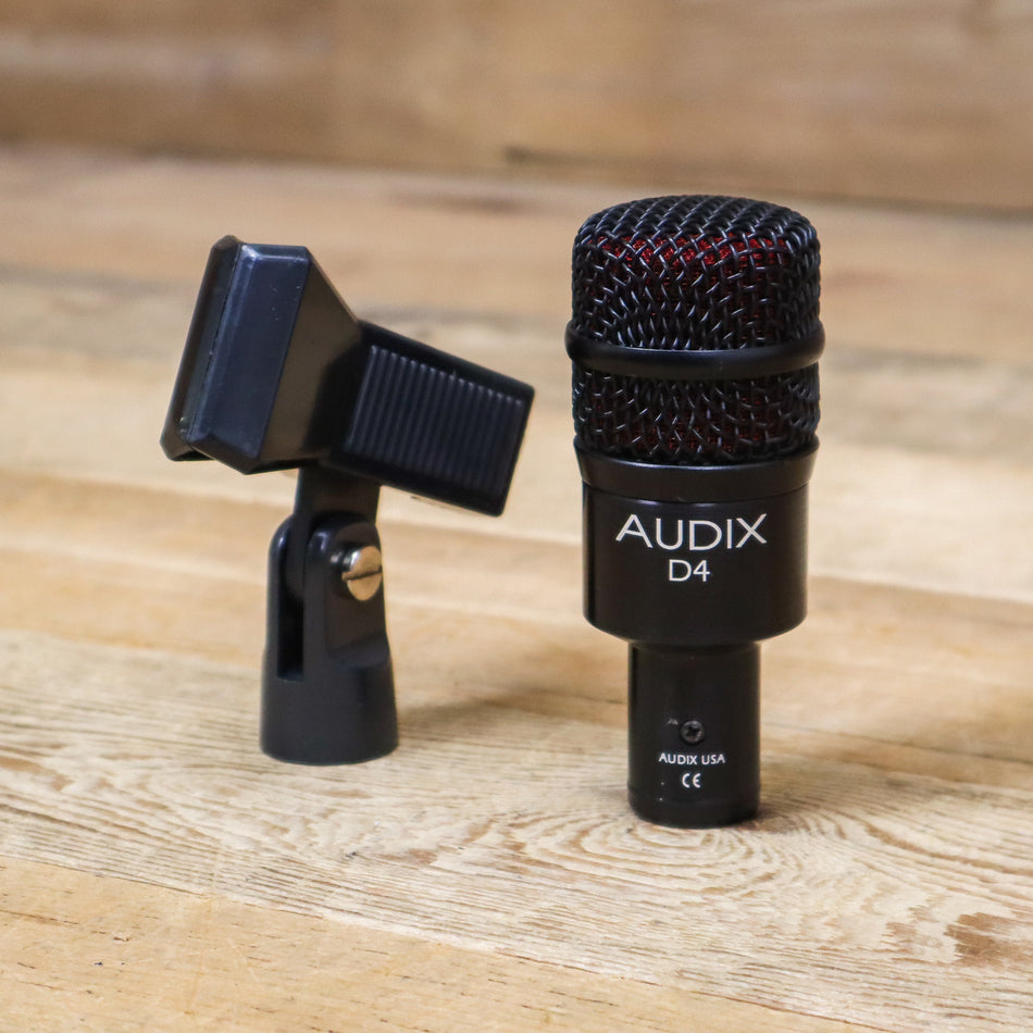 Audix D4 (D-4) Dynamic Instrument Microphone
