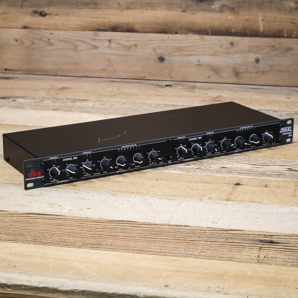 DBX 266XL 2-Channel Stereo Compressor/Limiter – Pixel Pro Audio