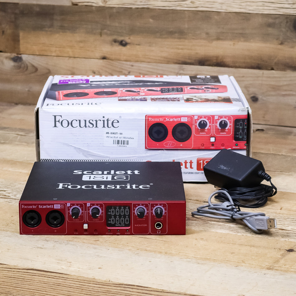 Focusrite Scarlett 18i6 USB Audio Interface