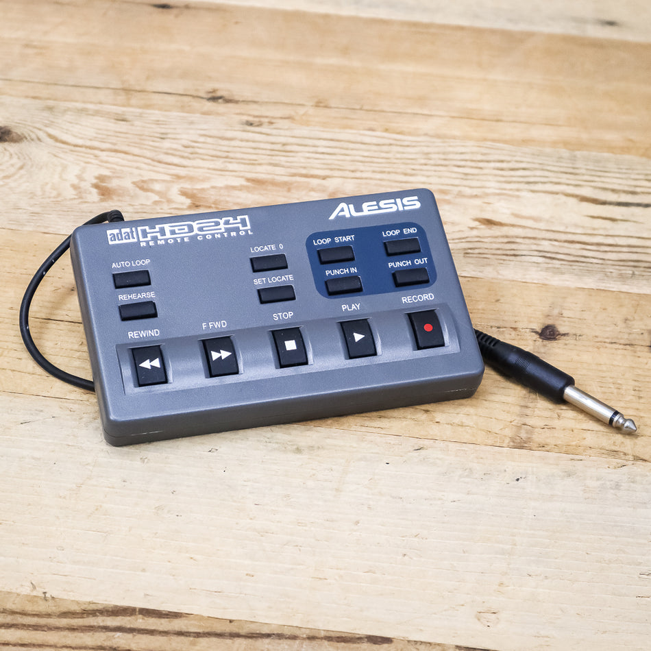 Alesis HD24 Remote Control for HD24 and HD24XR ADAT Recorders