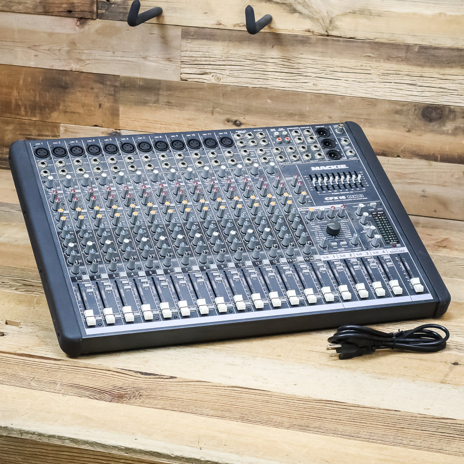 Mackie CFX16MK2 (CFX16-mk2) 16-Channel Mixer 12 XLR Mic Inputs & Effects