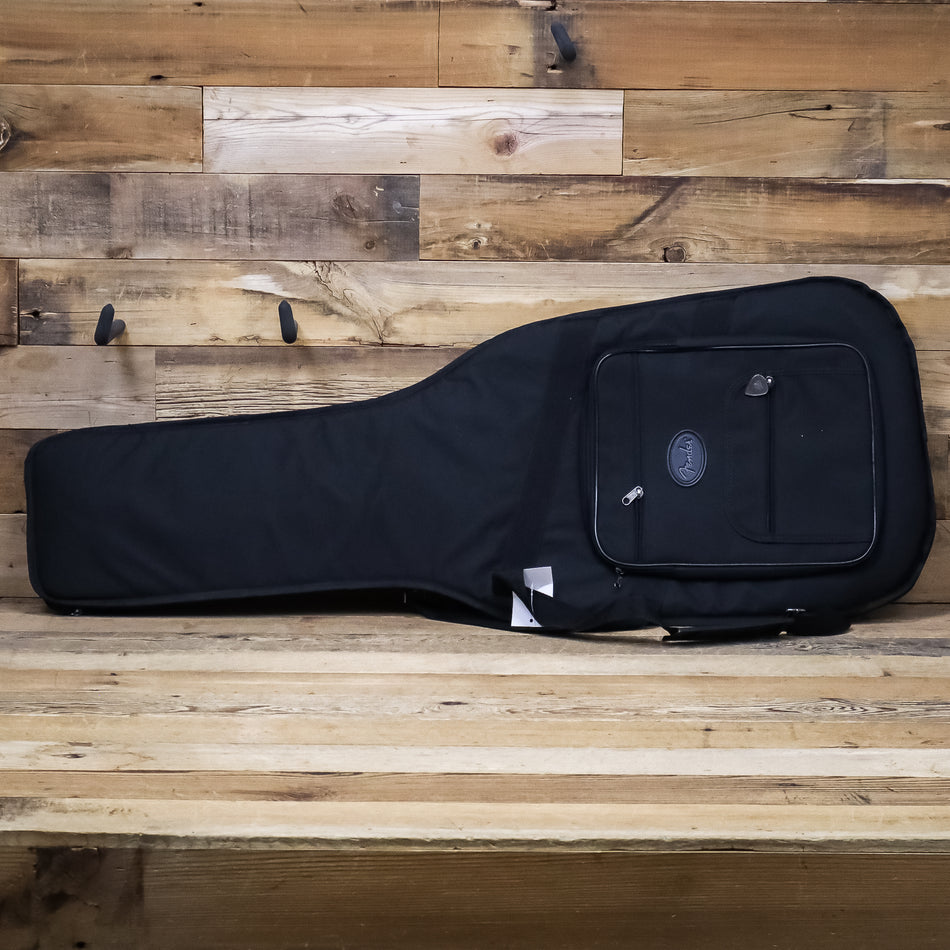 Fender Deluxe Gig Bag for Electric Guitar for Stratocasters/Telecasters, Black