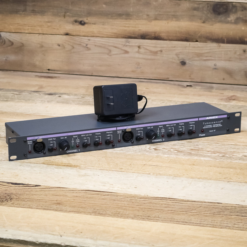 Aphex Model 107 Stereo Tubessence Microphone Preamplifier