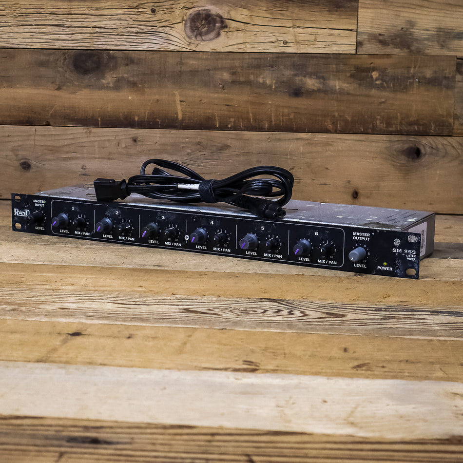 Rane SM 26S (SM26S) Rackmount Line Splitter Mixer