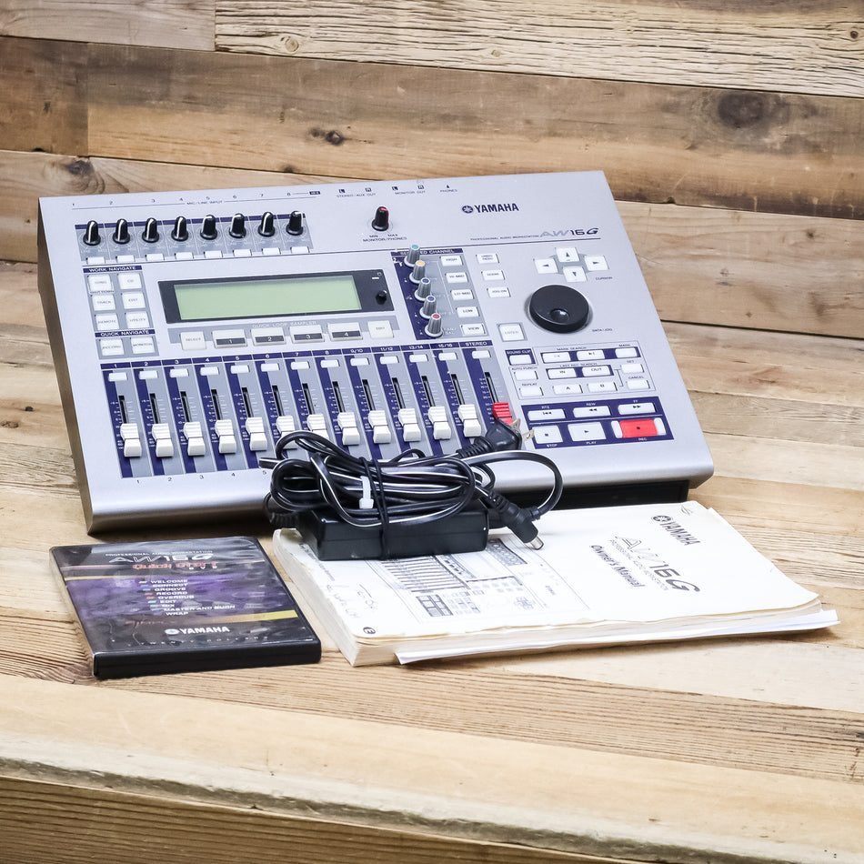 Yamaha AW16G 16-Track Digital Recorder Workstation