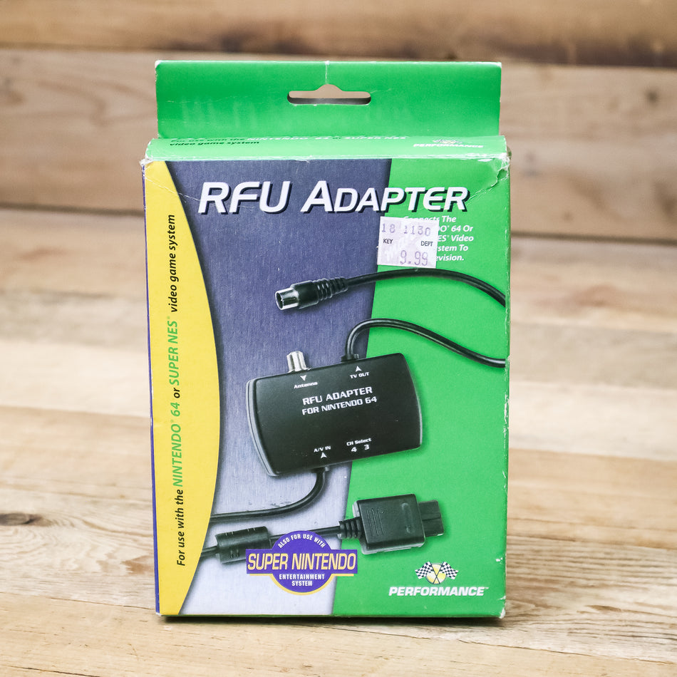 RFU Adapter for the Super Nintendo Entertainment System RF Switch/Modulator