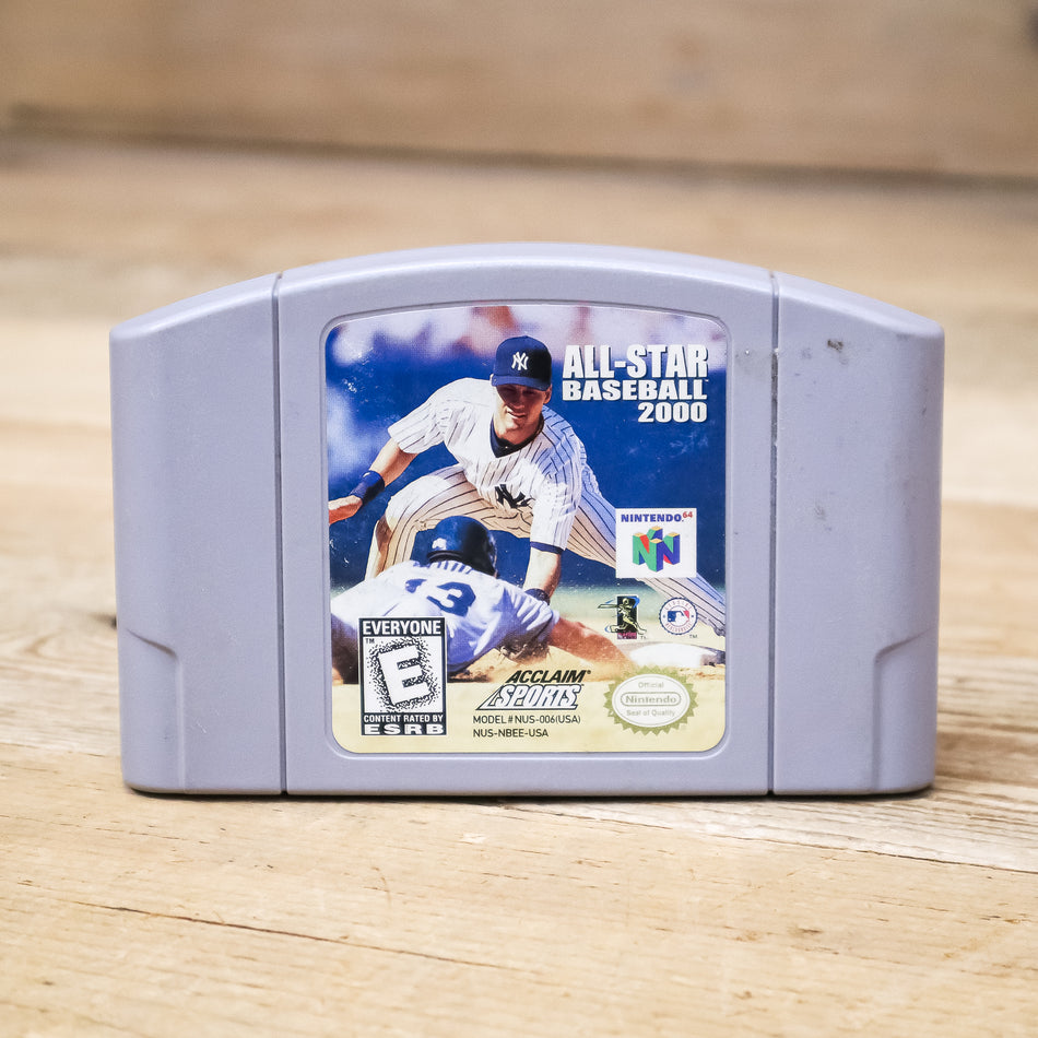 N64 All-Star Baseball 2000 Game Cartridge for Nintendo 64