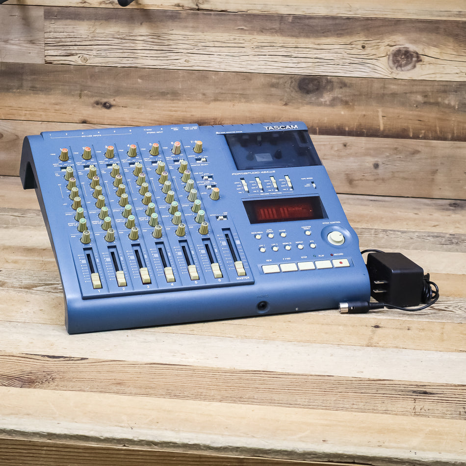 Tascam 424 MK3 Portastudio 4-Track Analog Tape Cassette Recorder