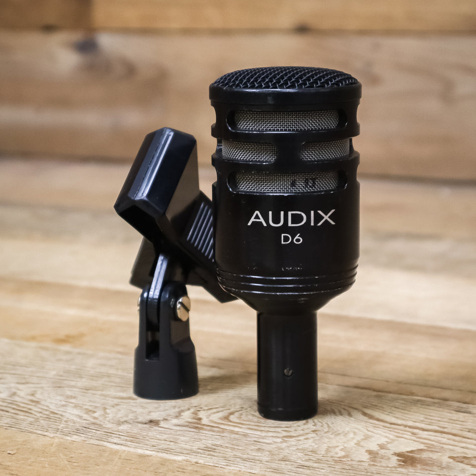 Audix D6 (D-6) Dynamic Instrument Microphone