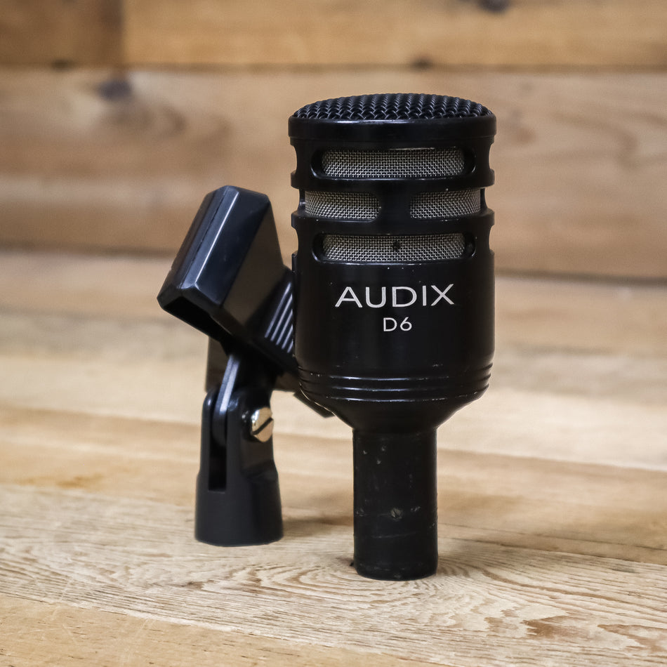 Audix D6 (D-6) Dynamic Instrument Microphone