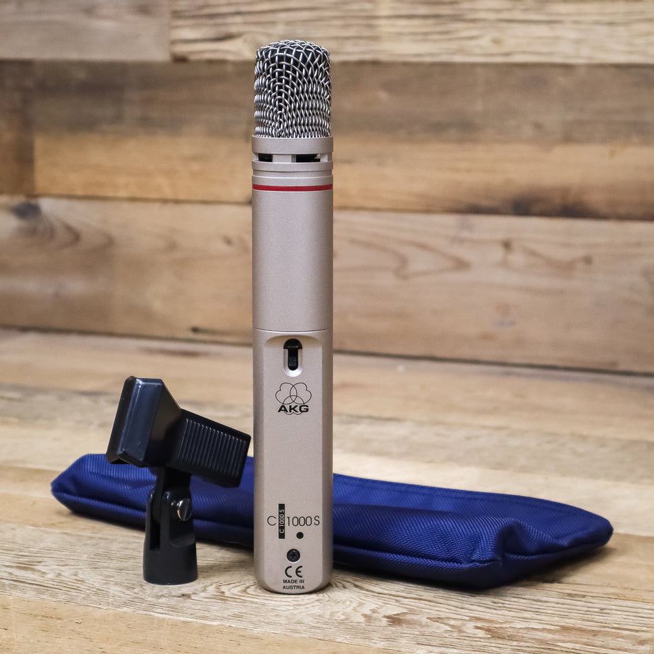 AKG C1000S Condenser Microphone, Silver