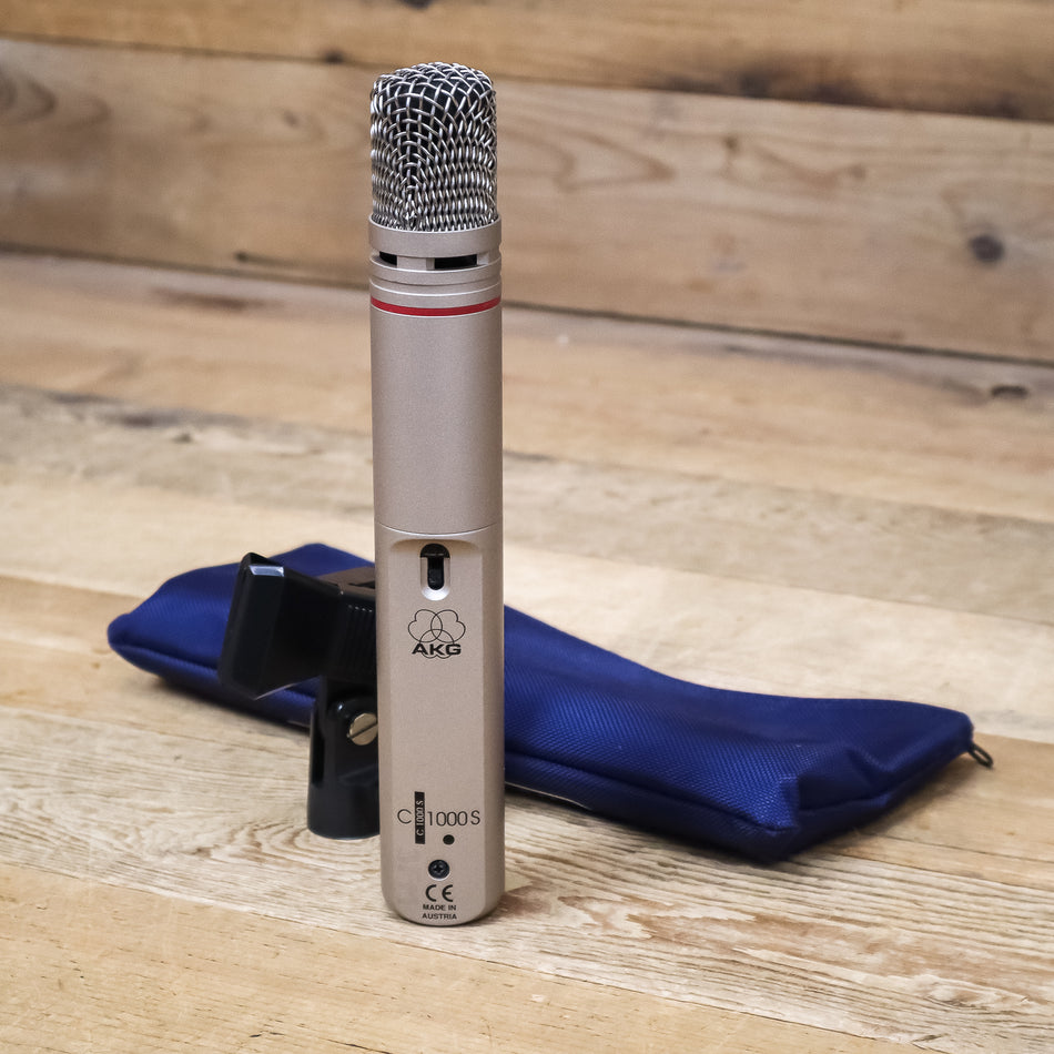 AKG C1000S Condenser Microphone, Silver