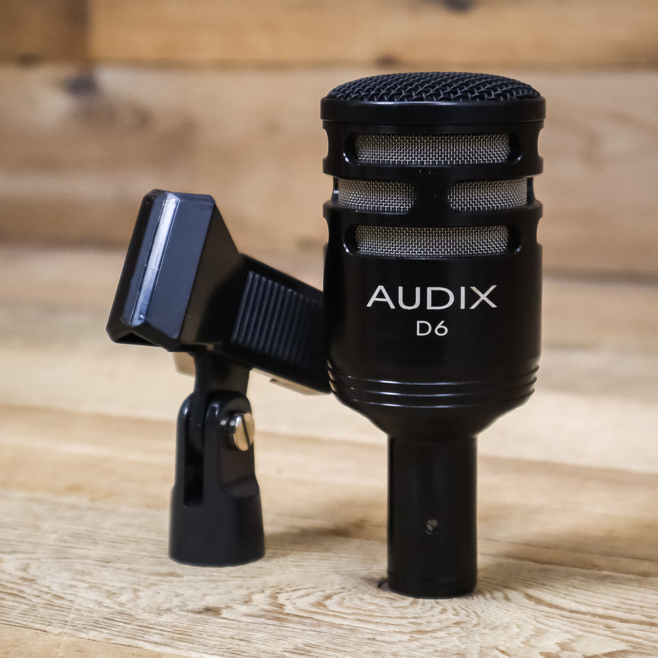 Audix D6 (D-6) Dynamic Instrument Microphone