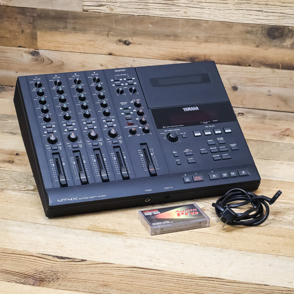 Yamaha MT4x Analog 4-Track Cassette Tape Recorder