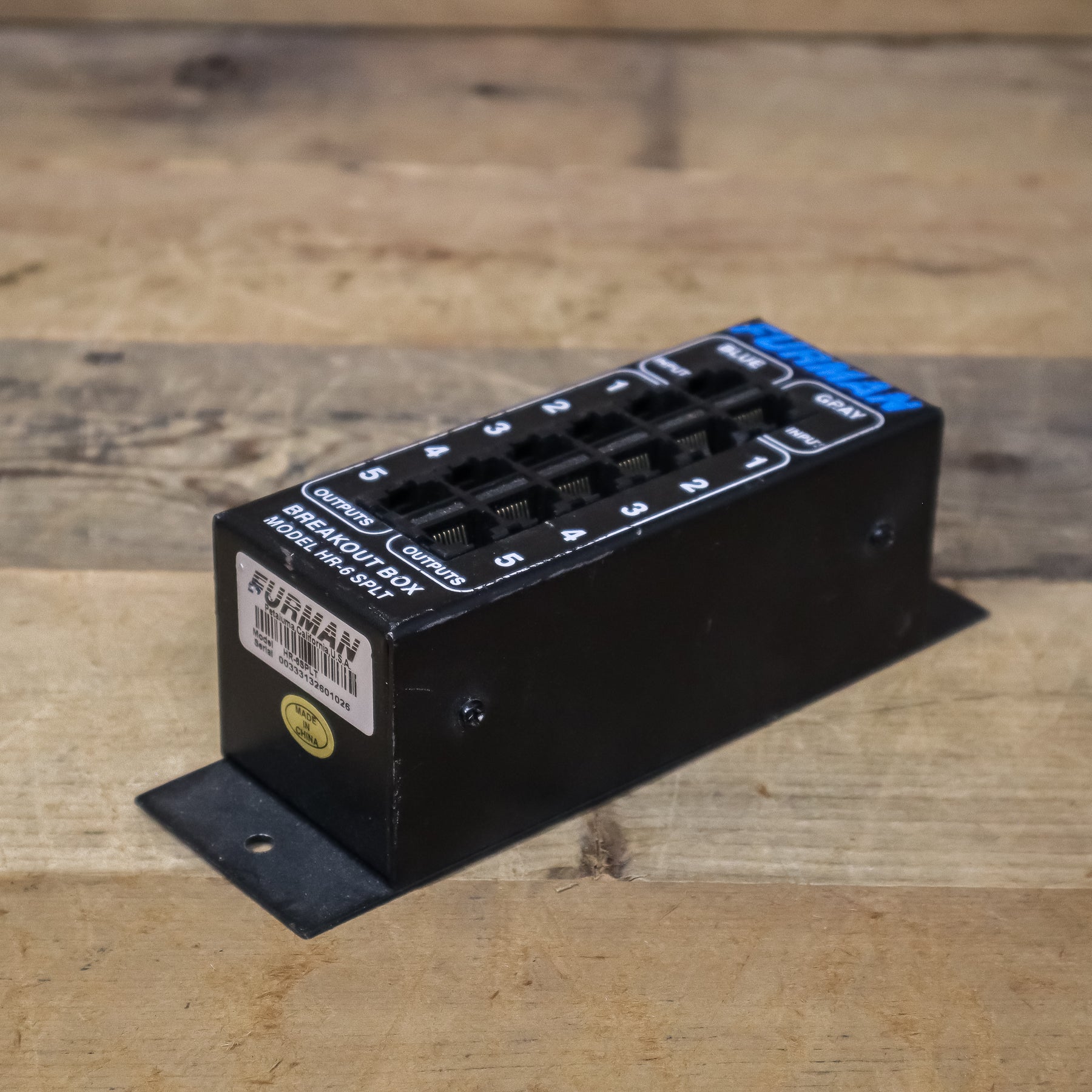 WALL OF SOUND フィルスペクターBOX UK Furman HR-6 SPLT Breakout Box Star Module – Pixel Pro Audio
