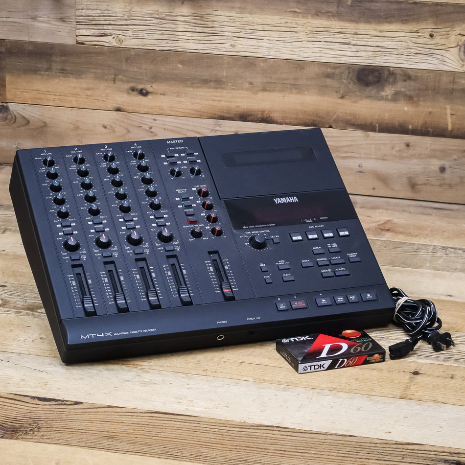Yamaha MT4x Analog 4-Track Cassette Tape Recorder
