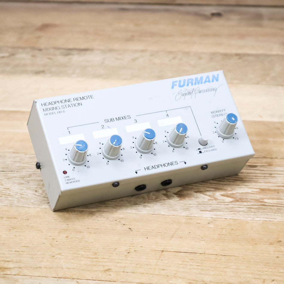 Furman HR-6 (HR6) Personal Headphone Mixer