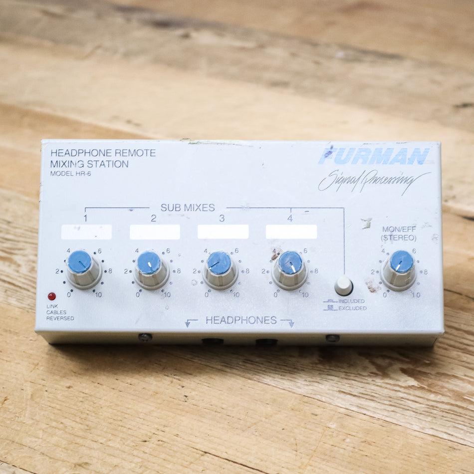 As Is Furman HR6 Personal Headphone Mixer