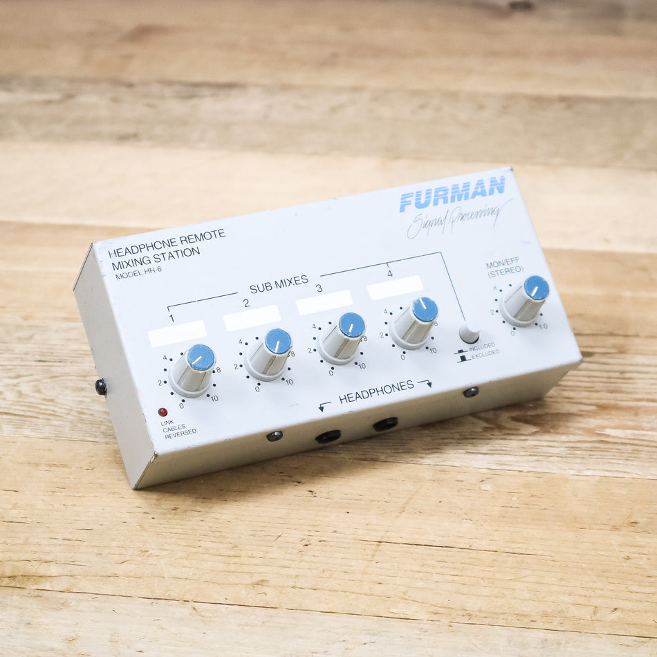Furman HR-6 (HR6) Personal Headphone Mixer