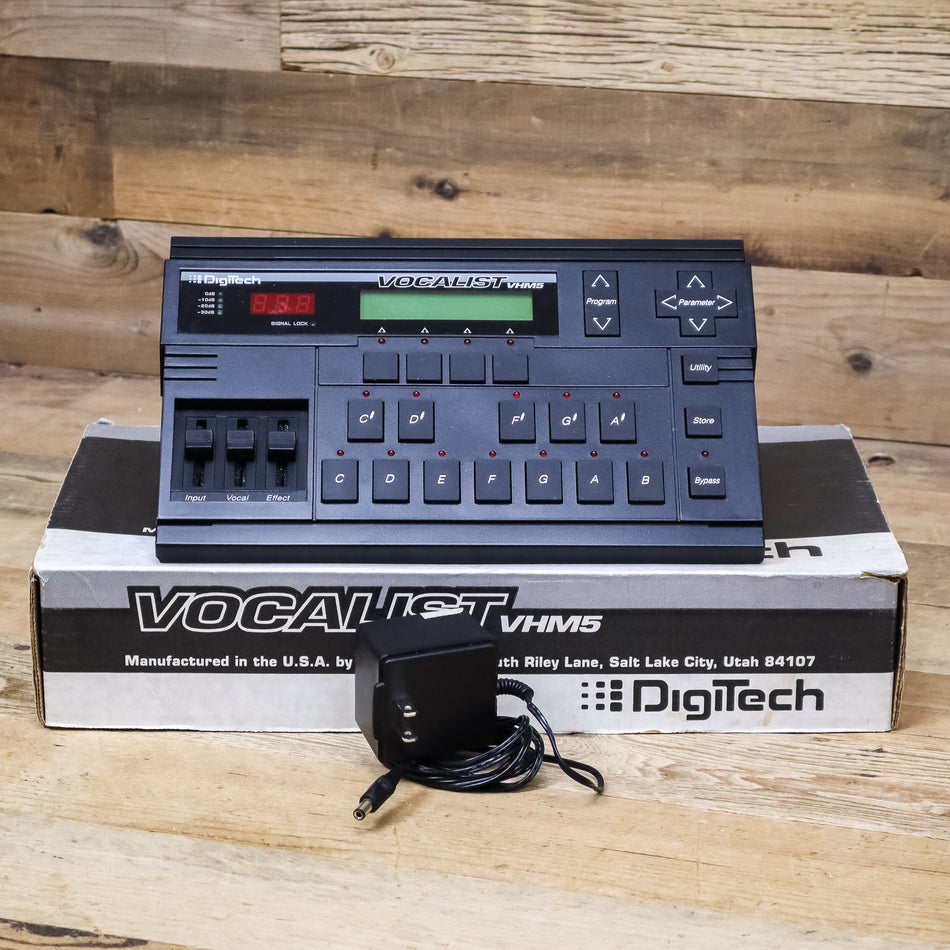 As Is DigiTech Vocalist VHM5 5-part Digital Vocal Harmony Processor