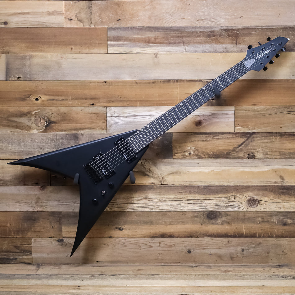 Jackson JS Series King V JS22-7 KV HT 7-String Electric Guitar, Satin Black