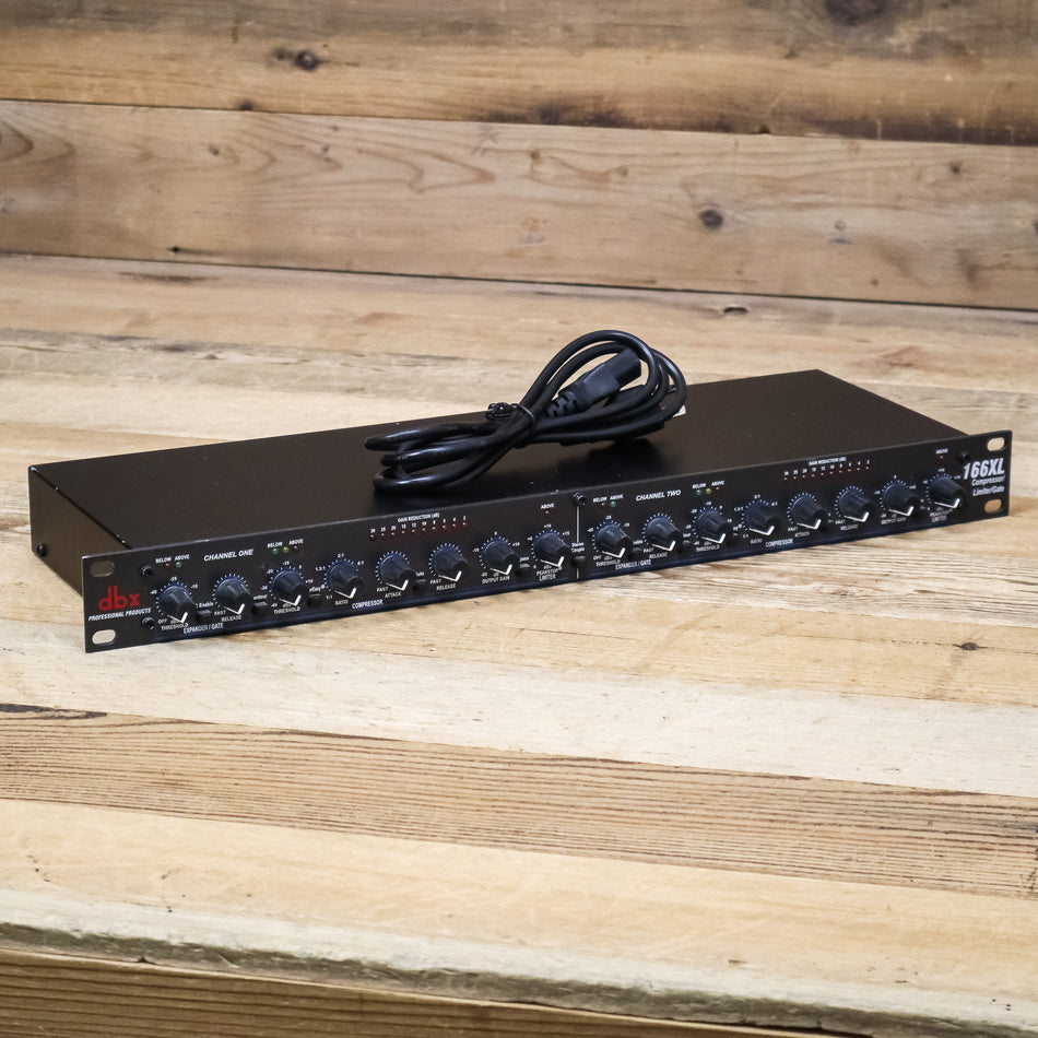 DBX 166XL 2-Channel Stereo Compressor/Limiter