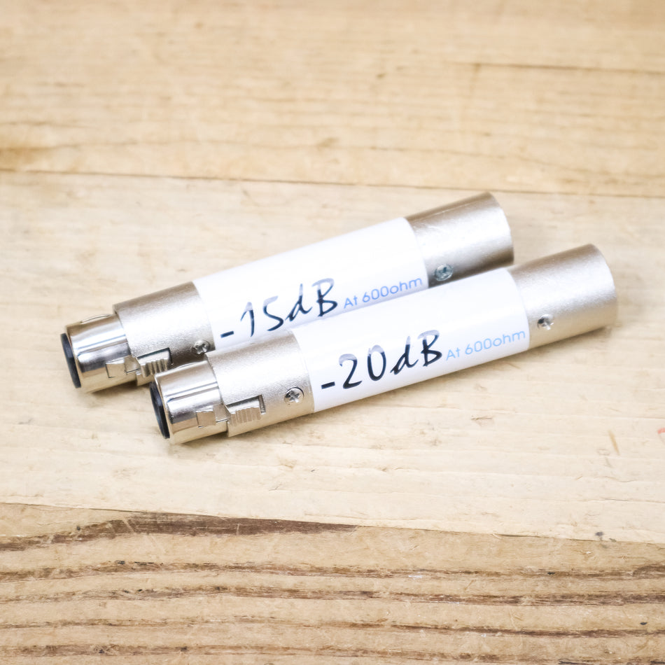 Procraft SVP558 -15db and -20dB Inline Pad / Attenuator 2-Pack