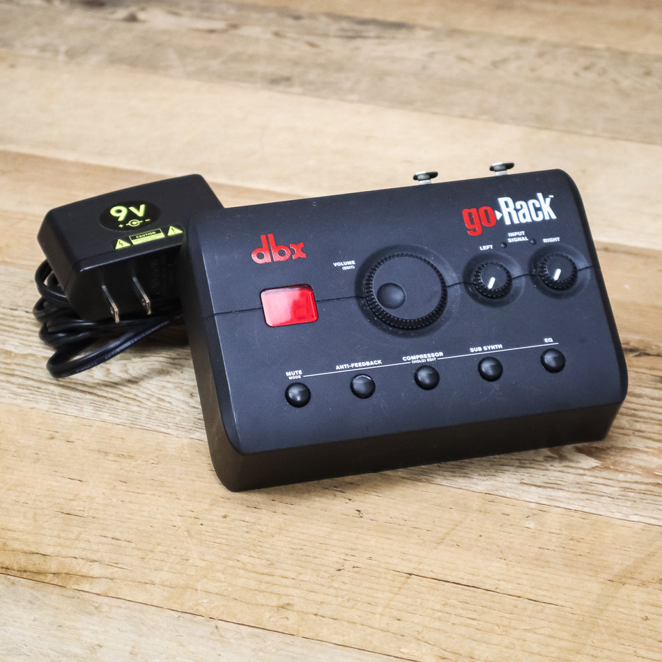 DBX goRack PA Performance Processor