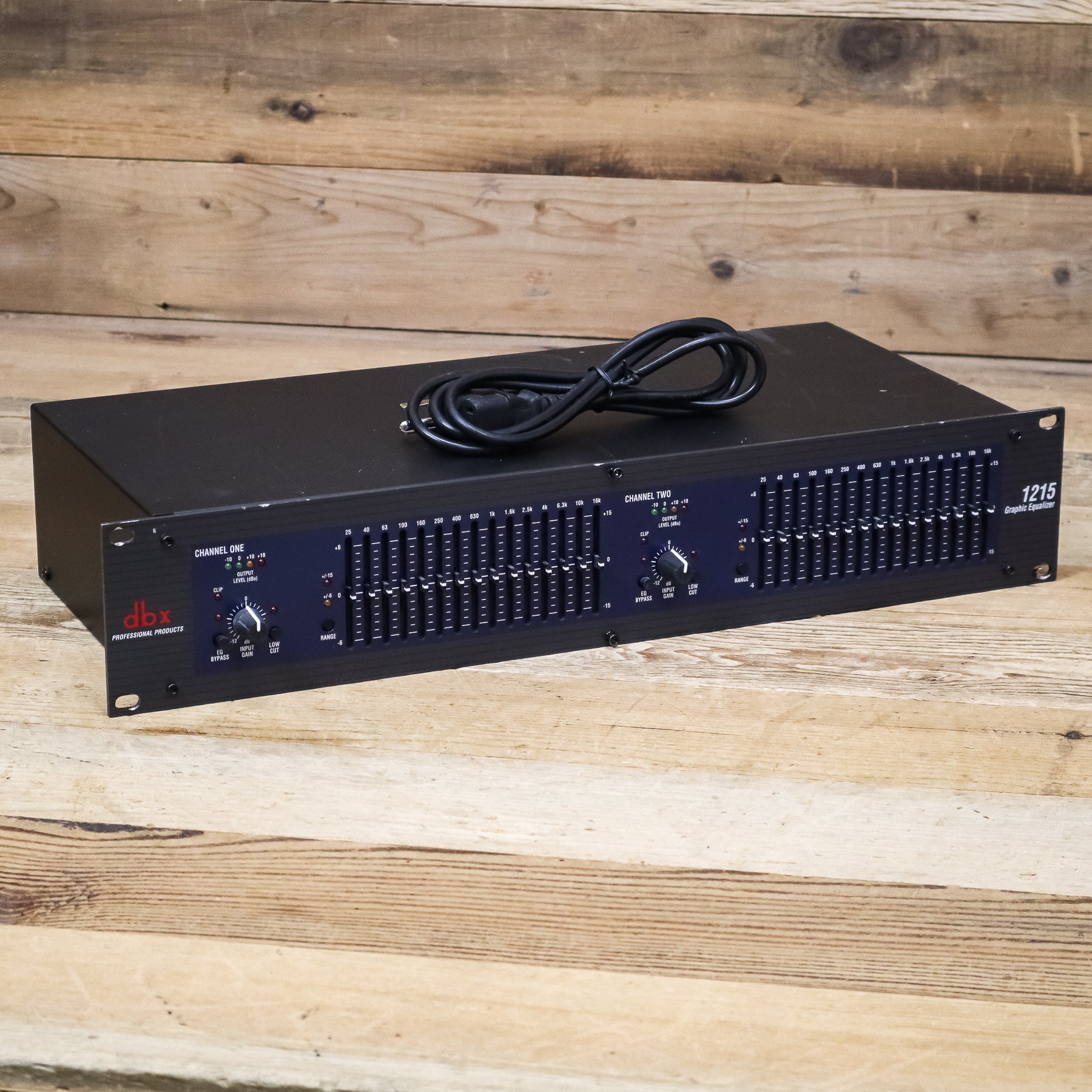 DBX 1215 2-Channel 15-Band Graphic Equalizer – Pixel Pro Audio