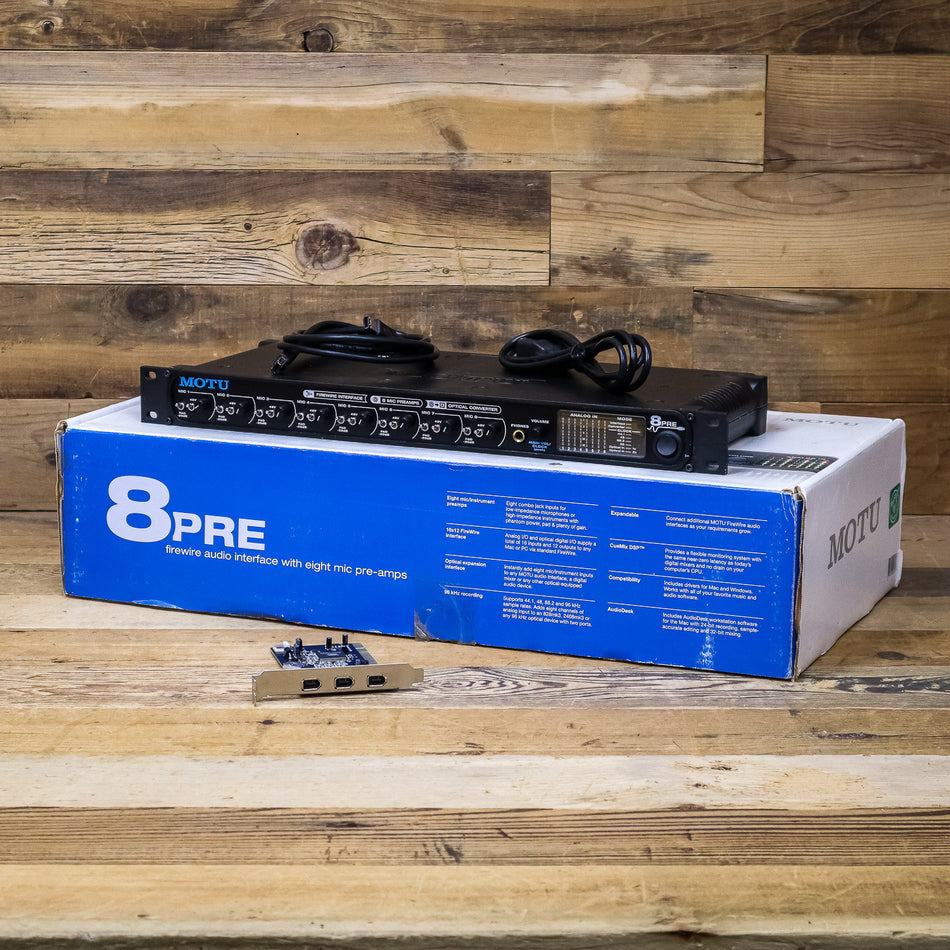 MOTU 8Pre (8-Pre) Firewire Audio Interface
