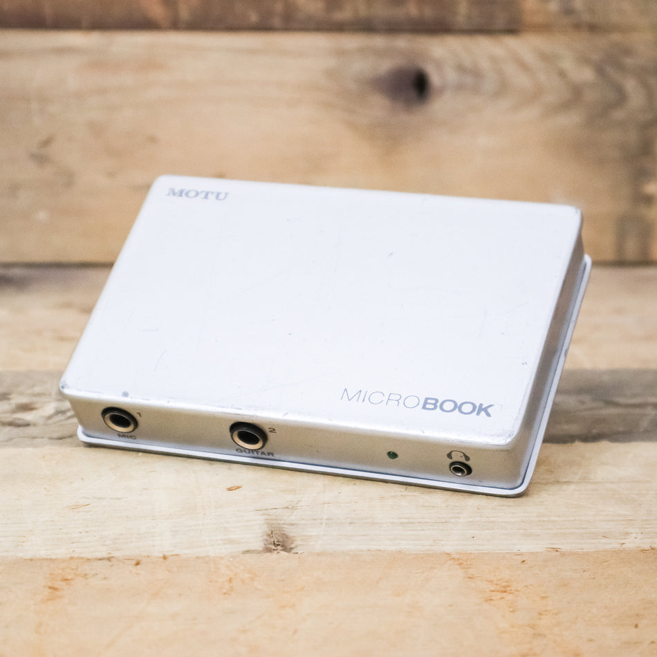 MOTU MicroBook MKI Silver USB Audio Interface