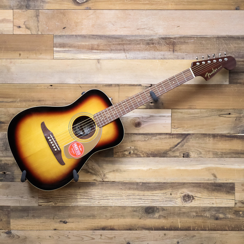 Fender Malibu Player Acoustic-Electric Guitar, Sunburst