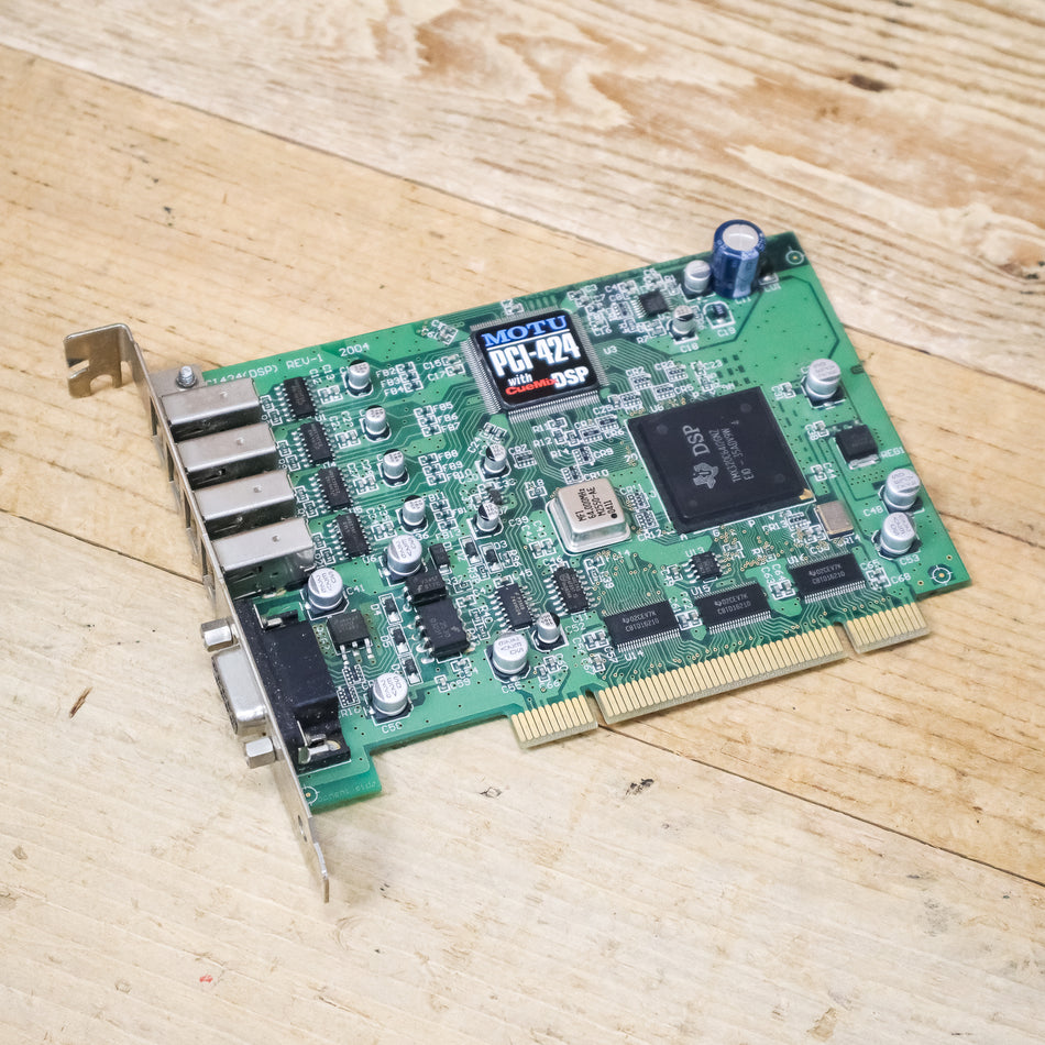 MOTU PCIx-424 AudioWire Card