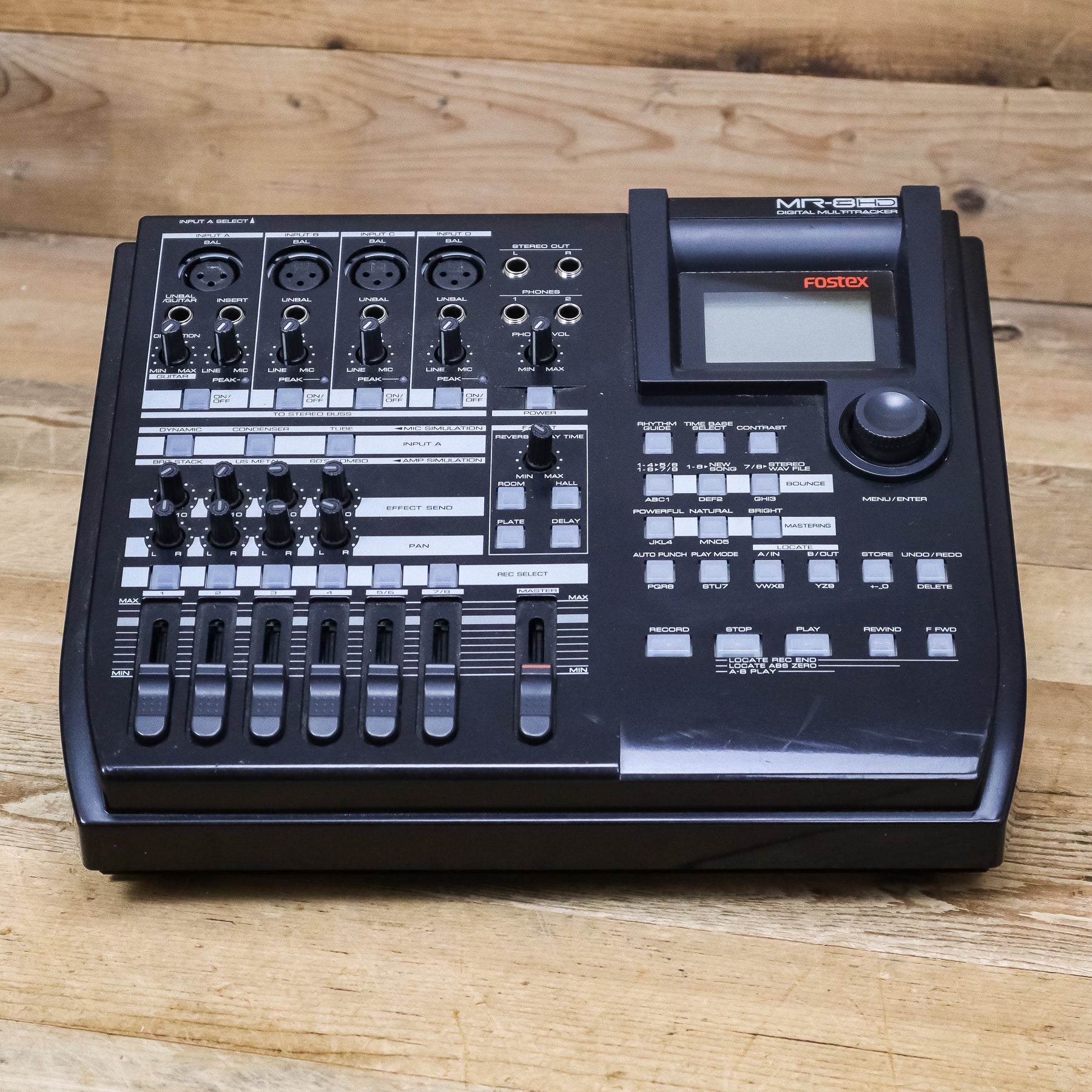 Fostex MR-8HD Digital Multitrack Recorder, Black – Pixel Pro