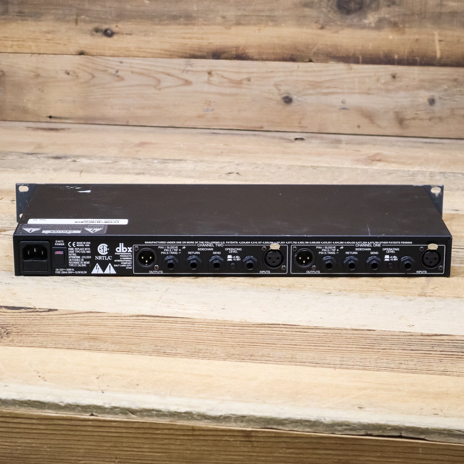 DBX 1066 2-Channel Compressor/Limiter/Gate – Pixel Pro Audio