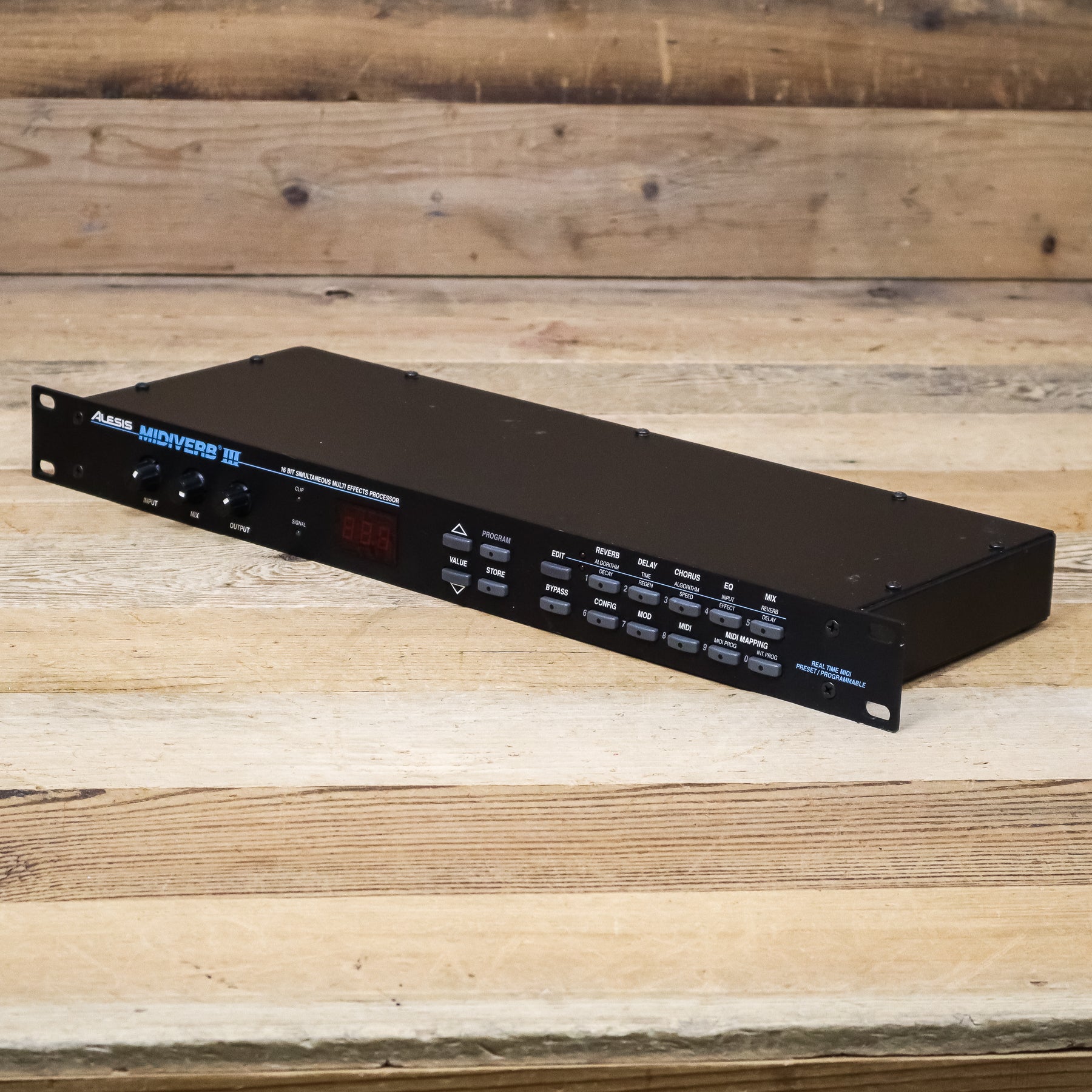 ALESIS MIDIVERB III 中古品 Alesis Midiverb III 16 Bit Digital Effects Processor with