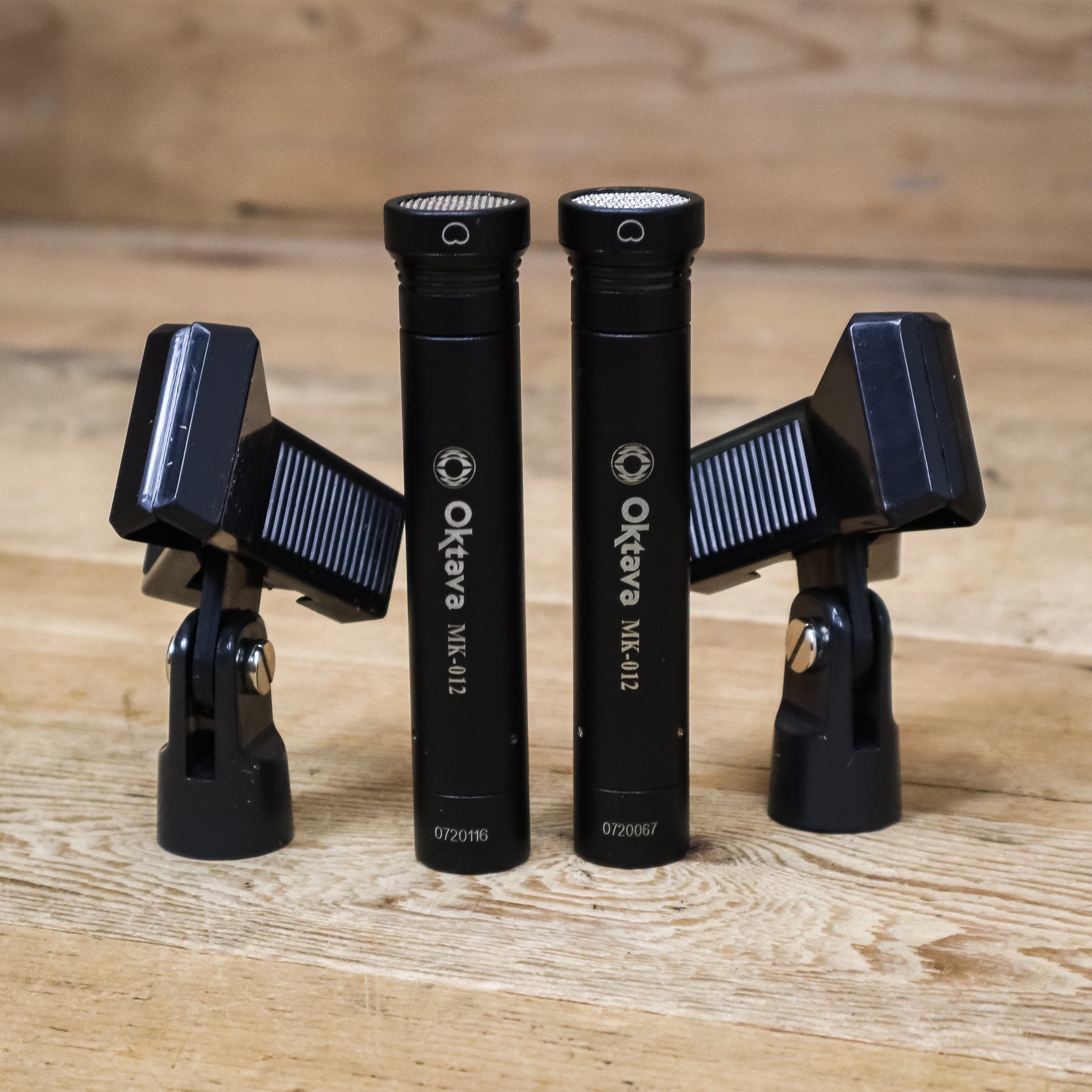 配信機器・PA機器・レコーディング機器 OKTAVA mk-012 Oktava Black MK-012 Cardioid Condenser Microphone Stereo