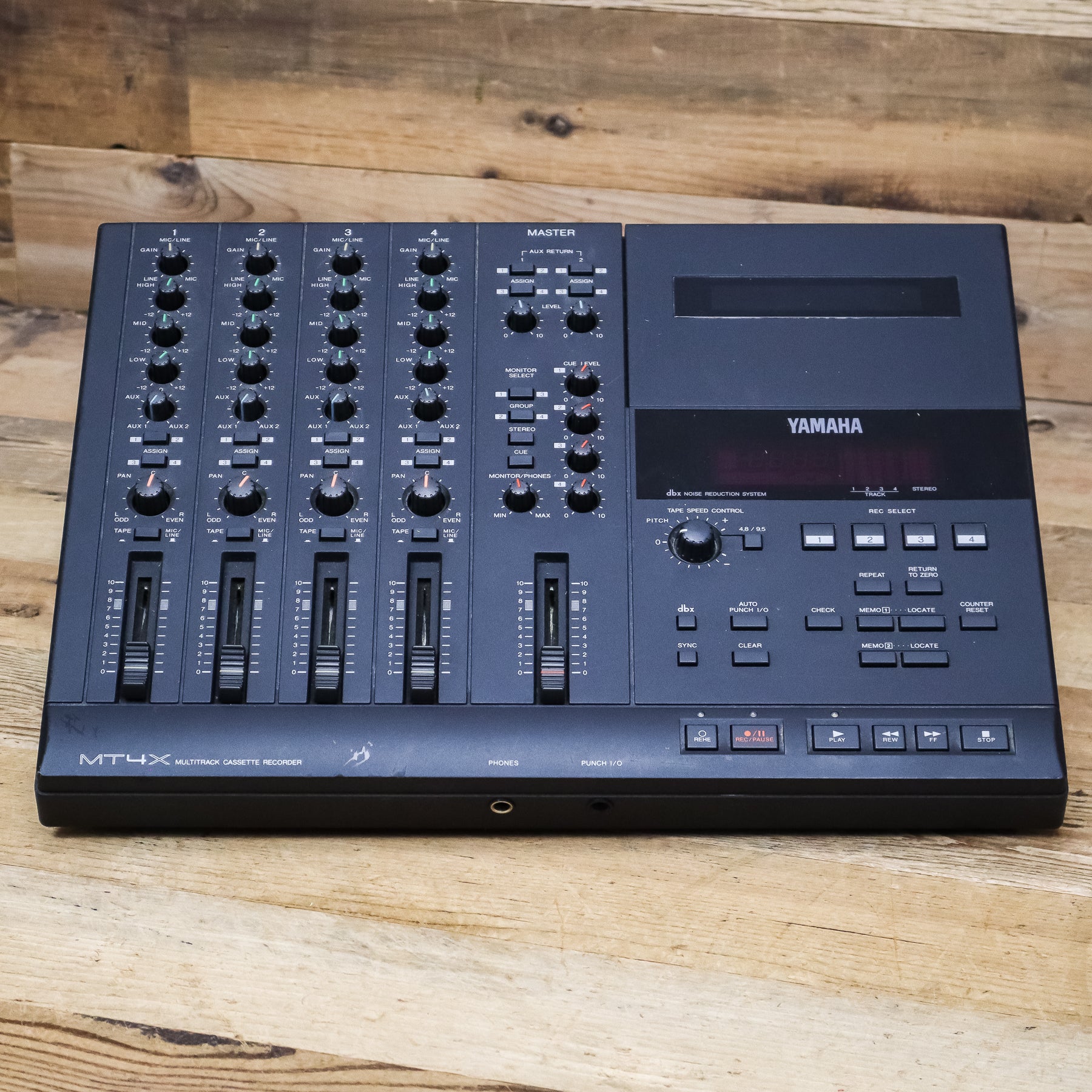 Yamaha MT4x Analog 4-Track Cassette Tape Recorder – Pixel