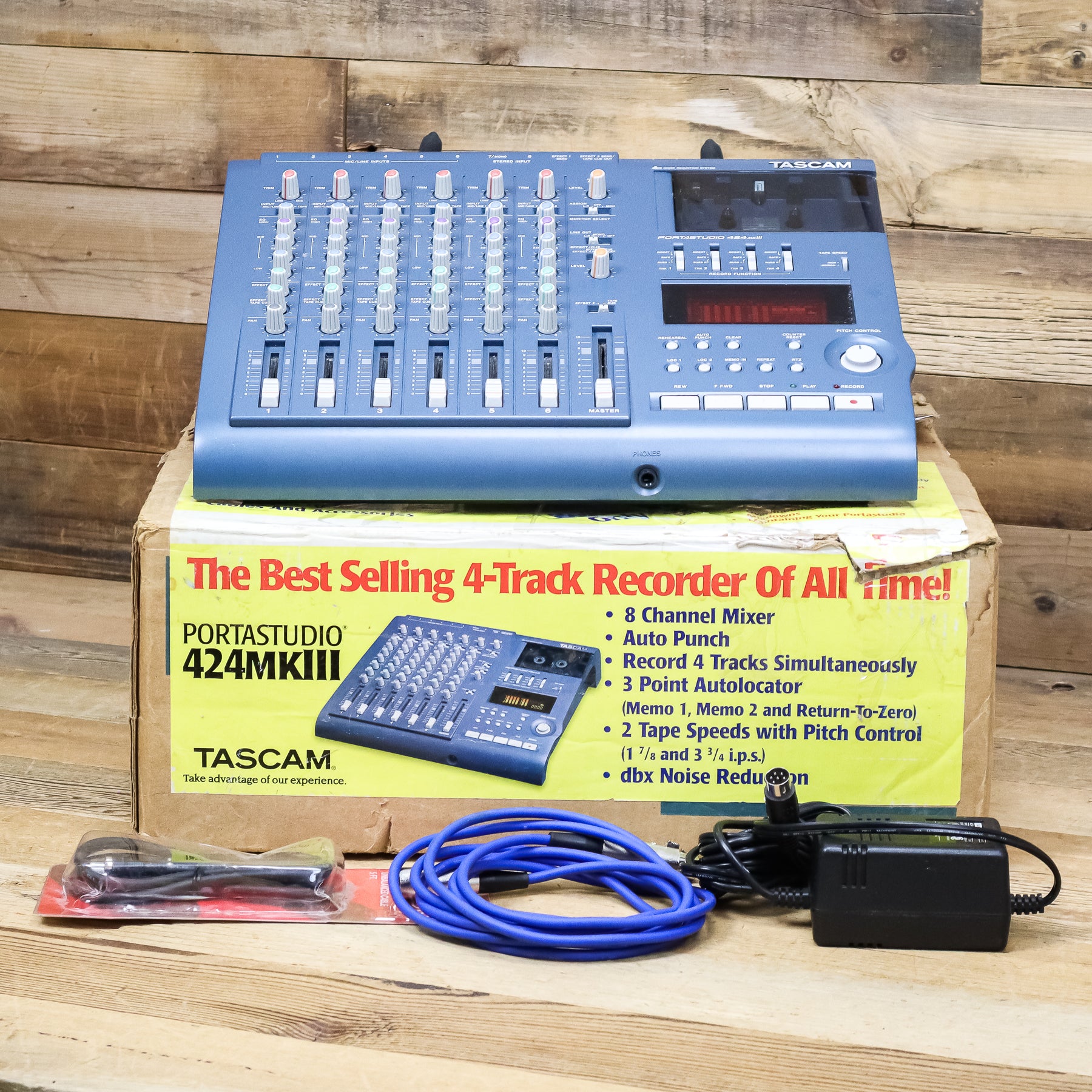 TASCAM PORTASTUDIO 424 マルチトラックレコーダー 説明書付 Tascam PortaStudio 424 MKII Manuals | ManualsLib