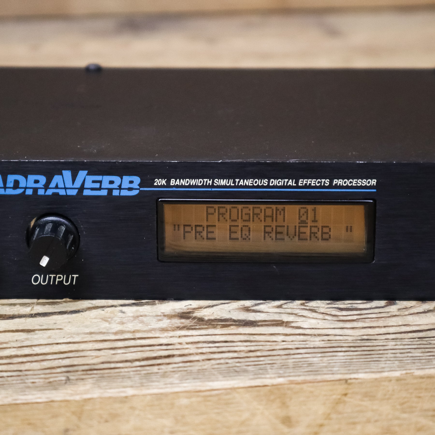 Alesis Quadraverb Plus Digital Reverb Effects Processor