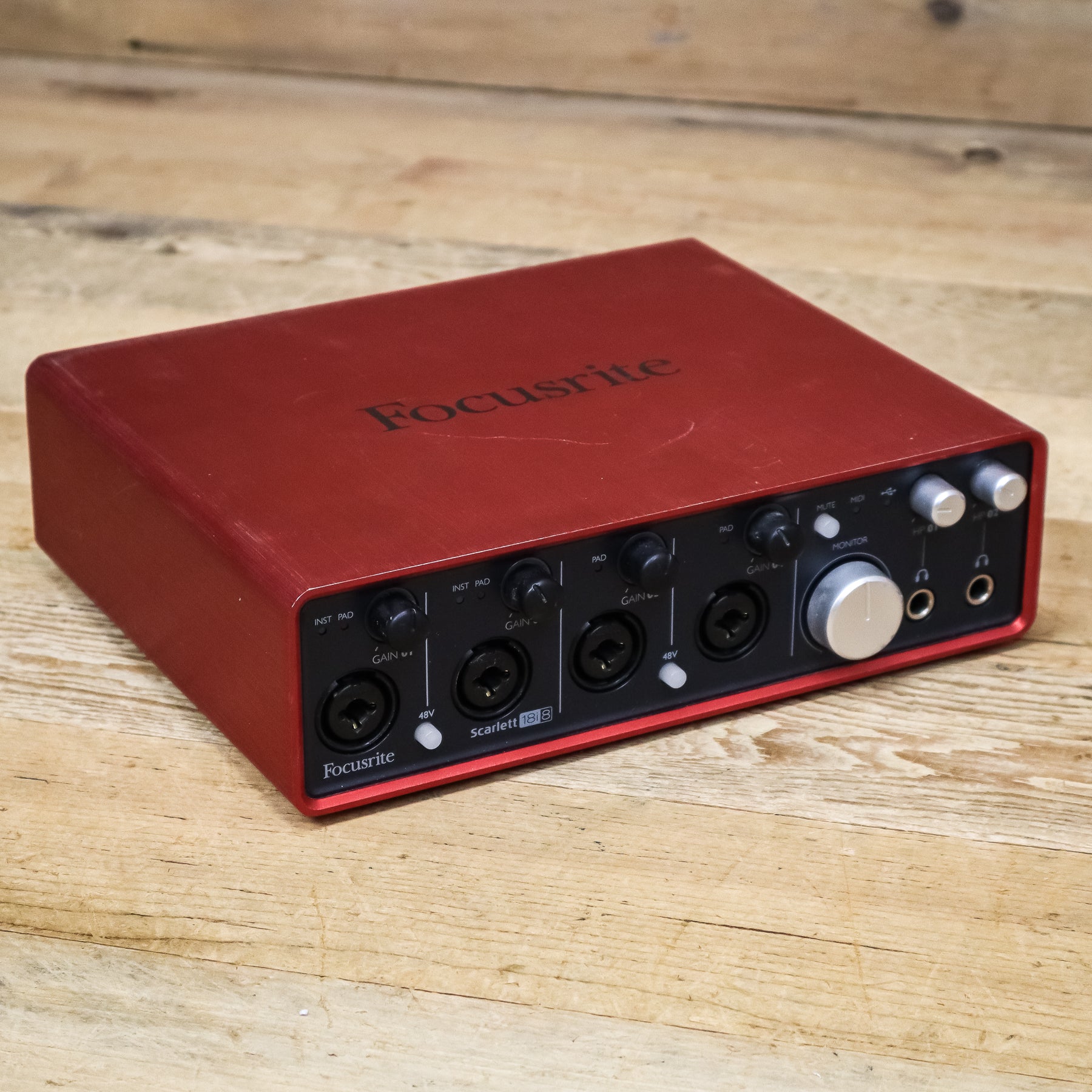 DTM・DAW Scarlett18i8 Gen1 WW3195 Focusrite Scarlett 18i8 (1st Gen) USB Audio Interface